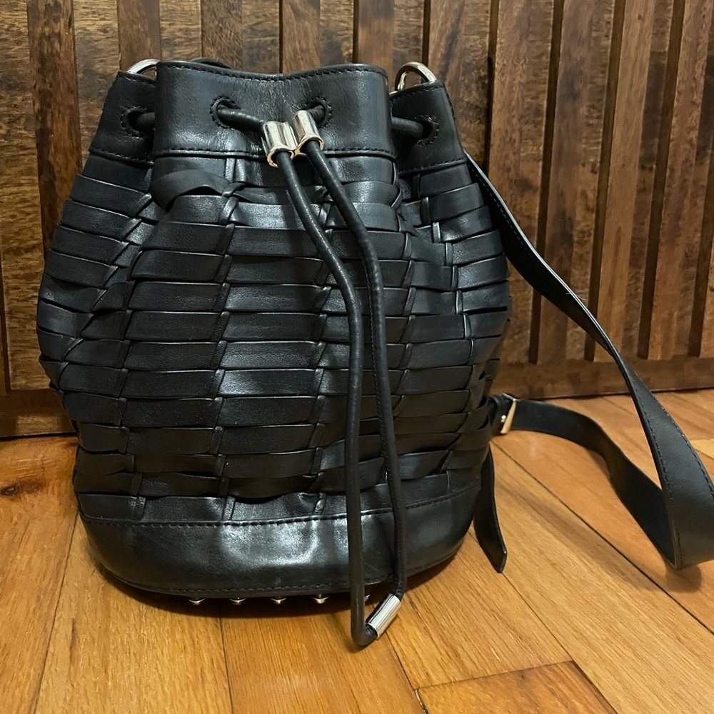Leather Alexander Wang bucket